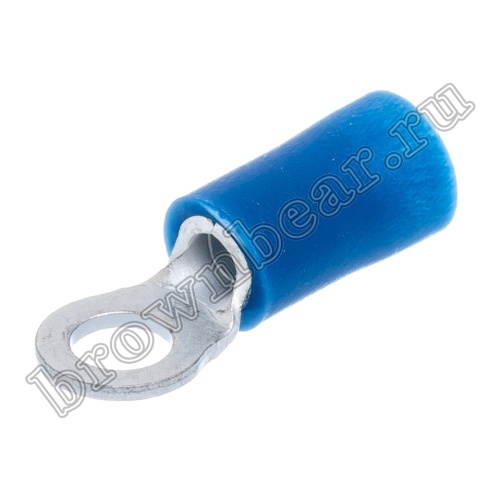 Клемма кольцевая тип "O" 3.7 мм, на провод 1.5 - 2.5 мм², изолированная, кратно 100шт.