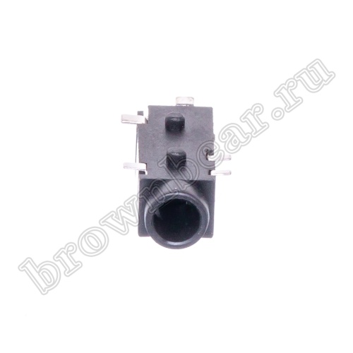 Разъём 3.5мм гнездо mini Jack на плату, поверхностный монтаж, стерео, 5 контактов AUB-36/2 фото 3