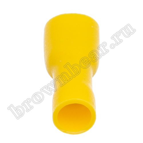 Клемма плоская обжимная 6.3 мм, гнездо на провод 4.0 - 6.0 мм², полностью изолированная, кратно 100шт., РПИ-М TAI-5.5FI фото 2