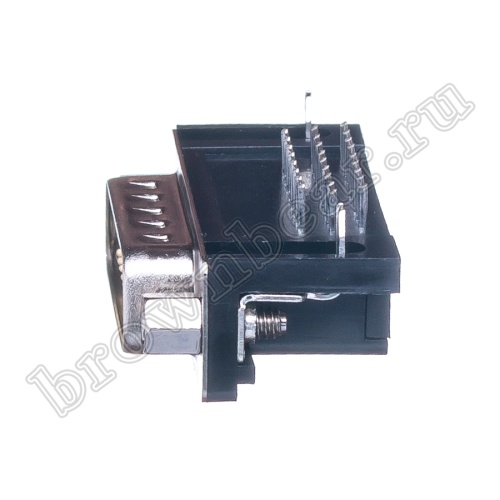 Разъем D-SUB  26 контактов высокой плотности, вилка на плату, прямой угол 7.2мм DHR-26M фото 5