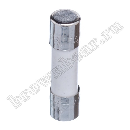 Предохранитель 5х20 мм, цилиндрический, керамический, сверхбыстрый, 3.15А/250В(UBM) фото 2