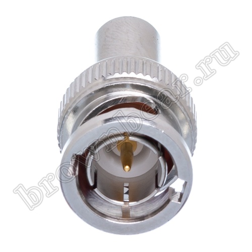 Разъем BNC штекер на кабель RG-59/62, обжимной BNC-C62P фото 5