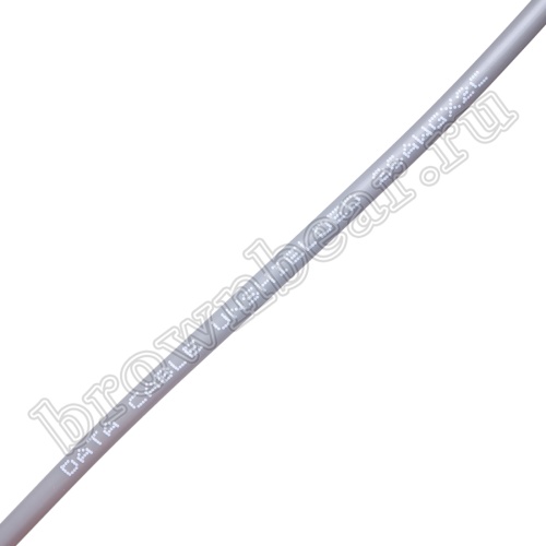 Кабель сигнальный коммуникационный 2 провода, 26AWG, бухта 50м, неэкранированный, серый SIN YU фото 2