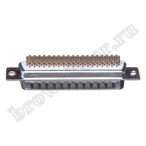 Разъем D-SUB  78 контактов высокой плотности, вилка на кабель, пайка DHS-78M фото 2