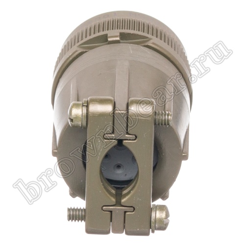 Разъём Amphenol серии MS, 9 контактов, розетка на кабель, тип 20, резьбовой MS3106E-20-18S фото 4