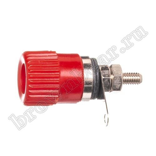 Клемма приборная для разъема Banana, тип 3 (гнездо), красная BP-3R фото 10