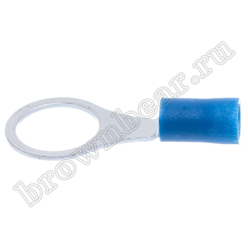 Клемма кольцевая обжимная тип "O" 10.5 мм, на провод 1.5 - 2.5 мм², изолированная, кратно 100шт. TRI-2-10 фото 2