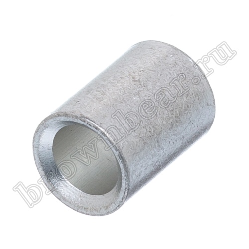 Соединительная гильза медная луженая под опрессовку на провод 8.0 мм², укороченная, ГМЛ, упаковка 100шт. TL-8S