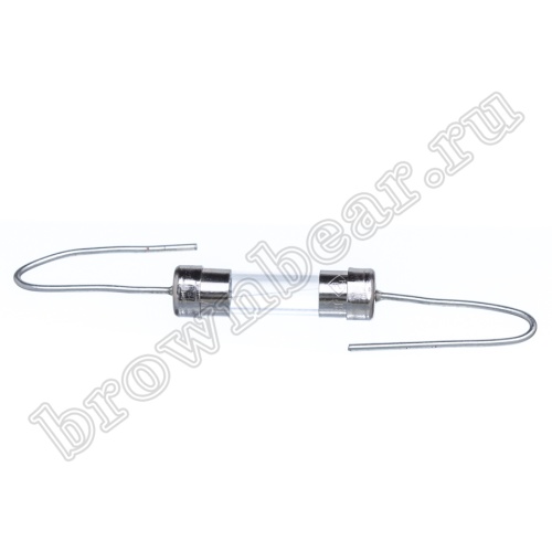 Предохранитель 5х20 мм, цилиндрический, стеклянный, быстрый, с выводами 3.15А/250В (GFP) фото 3