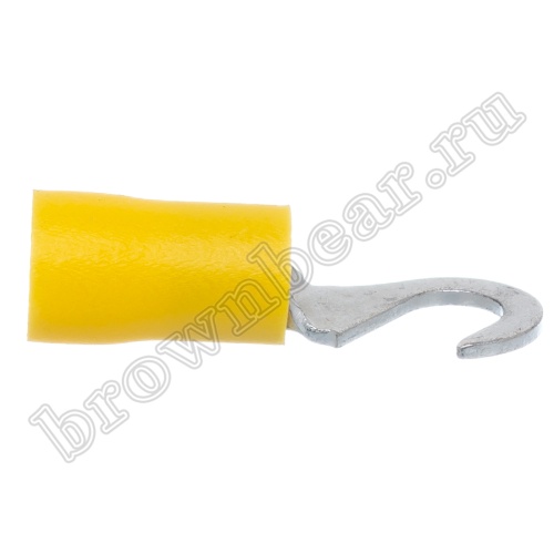 Клемма крюк тип "C" 5.3 мм на провод 4.0-6.0 мм², изолированная, кратно 100шт. TCI-5.5-5 фото 4