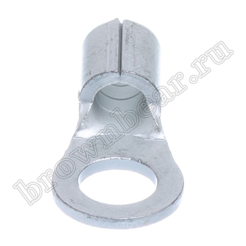 Клемма кольцевая обжимная тип "O" 3.7 мм, на провод 1.5 - 2.5 мм², неизолированная, кратно 100шт. TR-2-3 фото 3