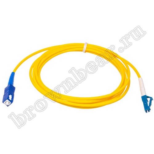 LC-SC патч-корд одномодовый 2м (Simplex)  фото 2