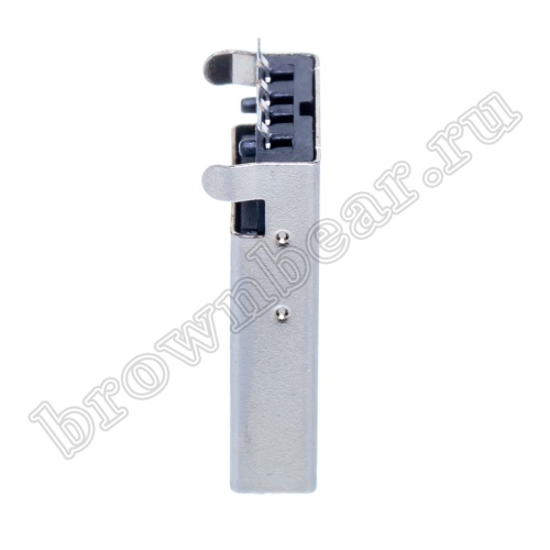 Разъем USB, тип А, вилка на плату поверхностный монтаж, тип 2 USBAP-1P/2 фото 4