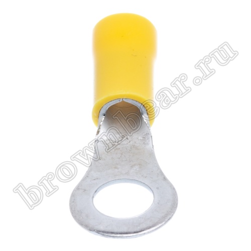 Клемма кольцевая обжимная тип "O" 6.4 мм, на провод 4.0 - 6.0 мм², изолированная, кратно 100шт. TRI-5.5-6 фото 4