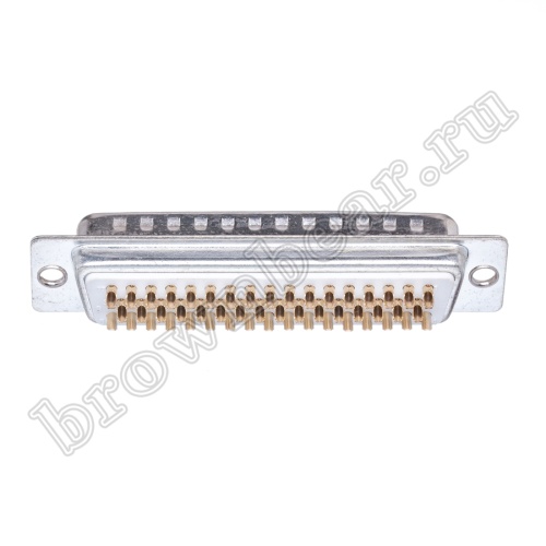 Разъем D-SUB 50 контактов, вилка на кабель, пайка DB-50M фото 4