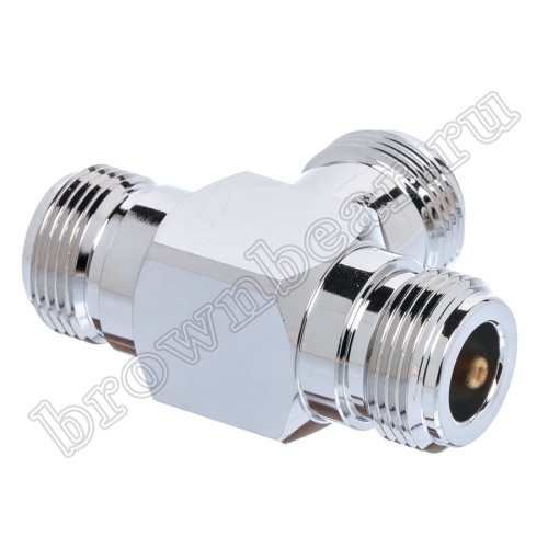 Переходник-тройник N, female-female-female фото 2