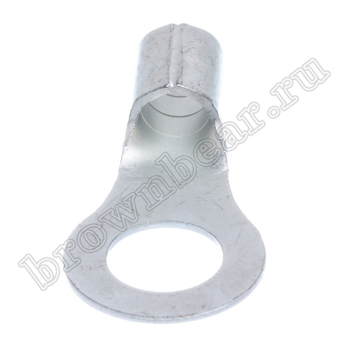 Клемма кольцевая обжимная тип "O" 8.4 мм, на провод 10.0 мм², неизолированная, кратно 100шт. TR-8-8 фото 3