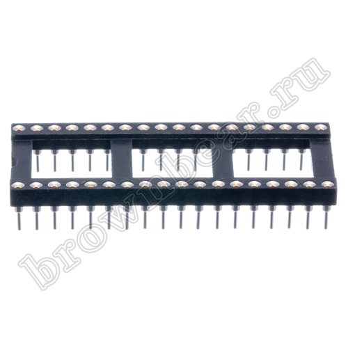 Панелька для микросхем DIP 36 цанговая фото 2