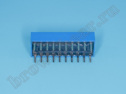 Переключатель Dip-Switch 10 контактных групп фото 4