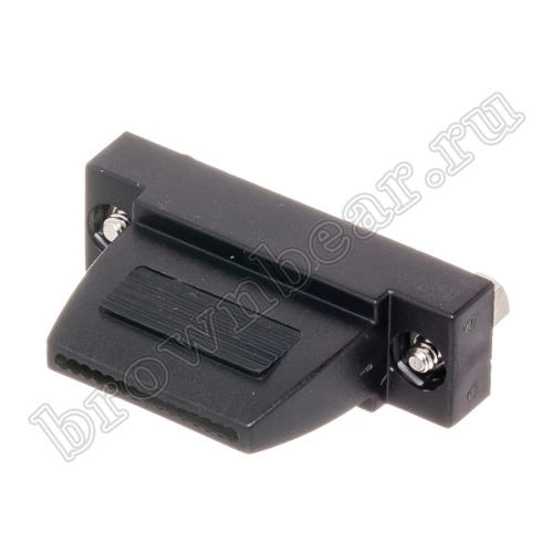Корпус разъема D-SUB 15 контактов, для шлейфа DF-15C фото 2