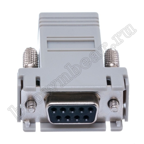 Переходник D-SUB 9 гнездо - RJ45 гнездо GC-9FT8 фото 3