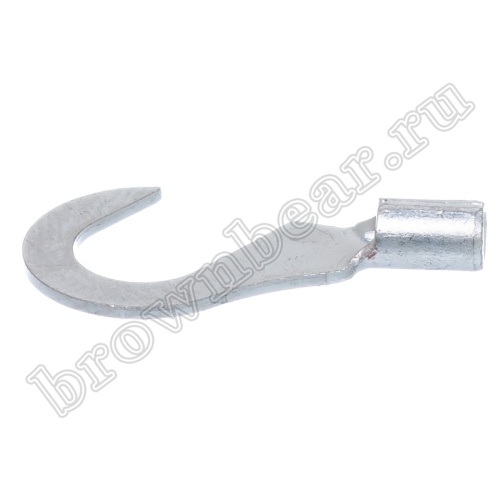 Клемма крюк тип "C" 6.4 мм на провод 0.5 - 1.5 мм², неизолированная, кратно 100шт TC-1.25-6 фото 7