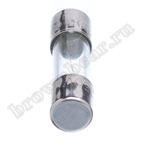 Предохранитель 5х20 мм, цилиндрический, стеклянный, быстрый, 3.15А/250В (GFE) фото 3