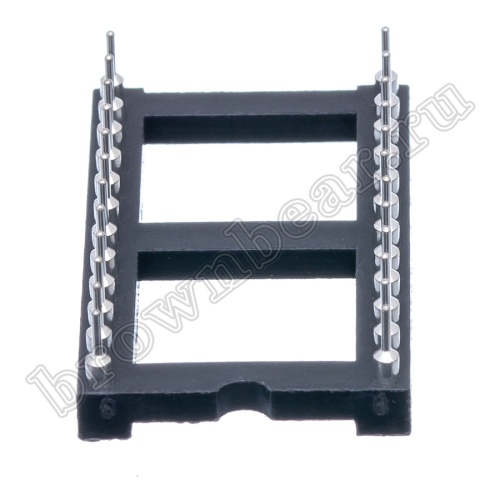 Панелька для микросхем DIP 24 цанговая фото 6