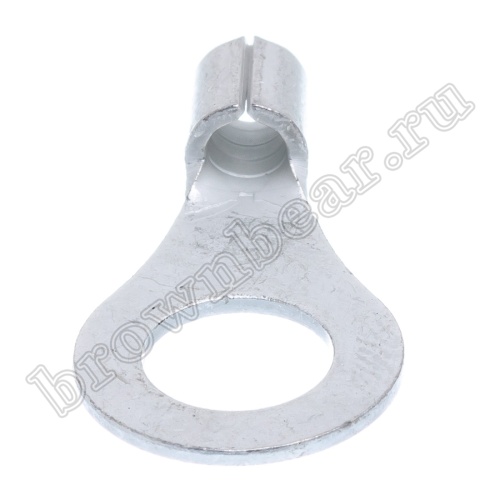 Клемма кольцевая обжимная тип "O" 8.4 мм, на провод 4.0 - 6.0 мм², неизолированная, кратно 100шт. TR-5.5-8 фото 3