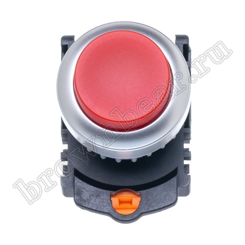 Кнопка управления выступающая, с фиксацией, d 30 мм, НЗ, красная TN2BAR-1B фото 5
