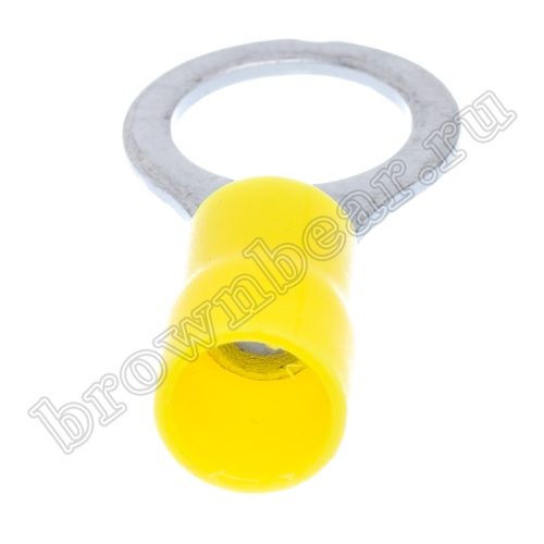 Клемма кольцевая обжимная тип "O" 10.5 мм, на провод 4.0 - 6.0 мм², изолированная, кратно 100шт. TRI-5.5-10 фото 2