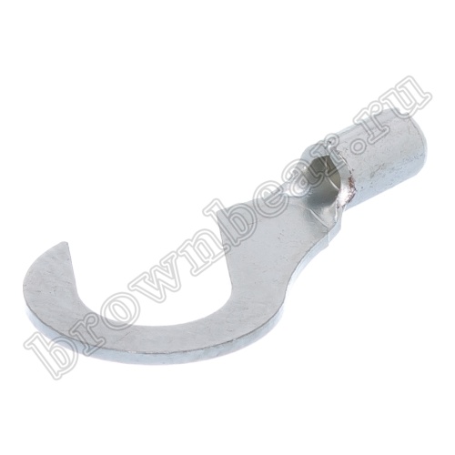 Клемма крюк тип "C" 6.4 мм на провод 0.5 - 1.5 мм², неизолированная, кратно 100шт TC-1.25-6