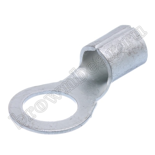 Клемма кольцевая обжимная тип "O" 10.5 мм, на провод 16.0 мм², неизолированная, кратно 100шт. TR-14-10