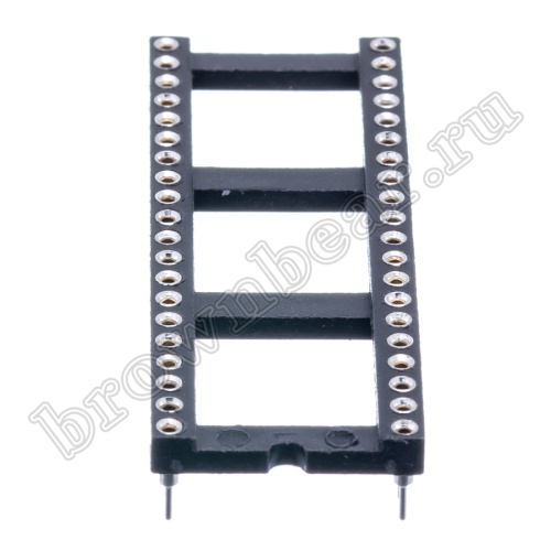 Панелька для микросхем DIP 40 цанговая фото 3