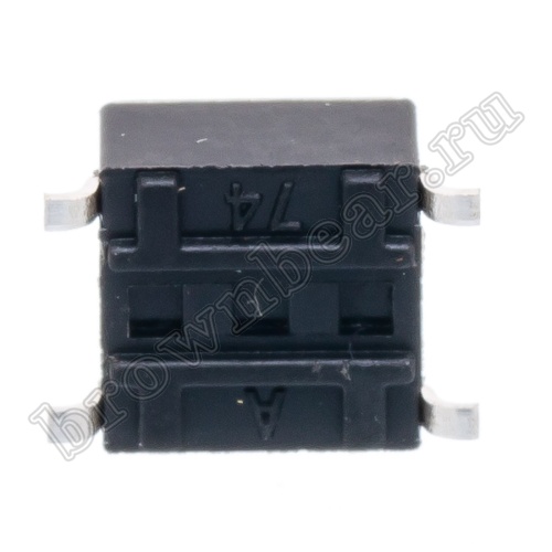 Кнопка тактовая SMD, 6х6 мм, h=5 мм, 4 контакта SWT-34-50 фото 7