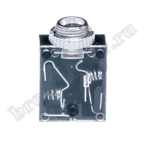 Разъём 3.5мм гнездо mini Jack на приборный блок, стерео, 5 контактов AUB-11/2 фото 5