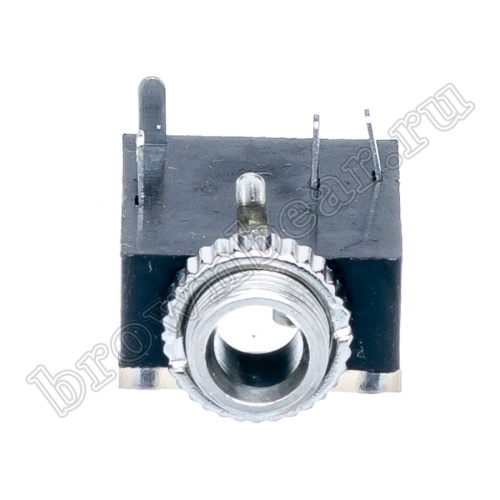 Разъём 3.5мм гнездо mini Jack на приборный блок, стерео, 5 контактов AUB-11/2 фото 8