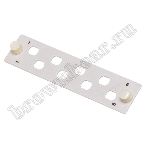 Планка 130мм на 8 портов ST/FC для кроссов серии FR 