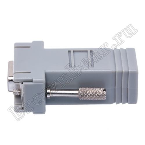 Переходник D-SUB 9 гнездо - RJ45 гнездо GC-9FT8 фото 6