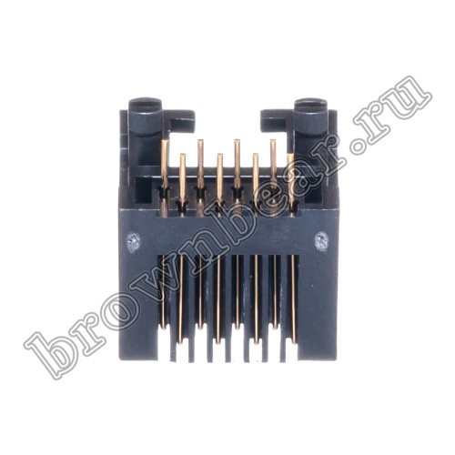 Разъём RJ-45 гнездо на плату, 8P8C, тип 4 TJ4-8P8C фото 11