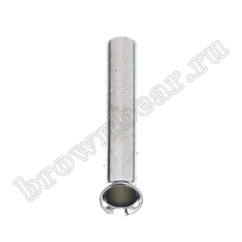 Кабельный наконечник штыревой втулочный НШВ 10 мм, под опрессовку на провод 0.75 мм², упаковка 100шт. TC-0.75-10 фото 4