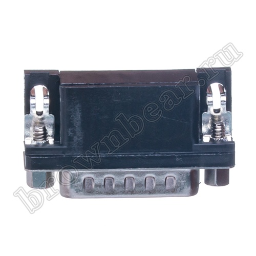 Разъем D-SUB  26 контактов высокой плотности, вилка на плату, прямой угол 7.2мм DHR-26M фото 7