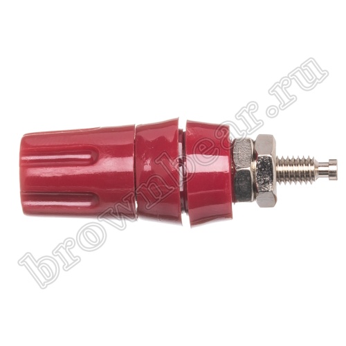 Клемма приборная для разъема Banana, тип 8 (гнездо), красная BP-8R фото 9
