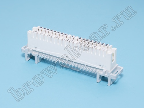 Плинт 10 пар тип KRONE, размыкаемый, PROFIL, нумерация 0..9  фото 3