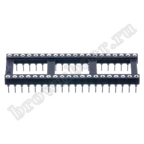 Панелька для микросхем DIP 40 цанговая фото 2