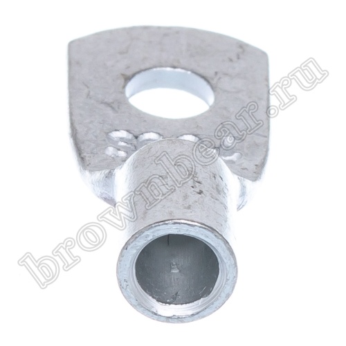 Клемма кольцевая обжимная тип "O" прямоугольная 4.3 мм на провод 4.0 - 6.0 мм², неизолированная, кратно 100шт. TRC-5.5-4 фото 2