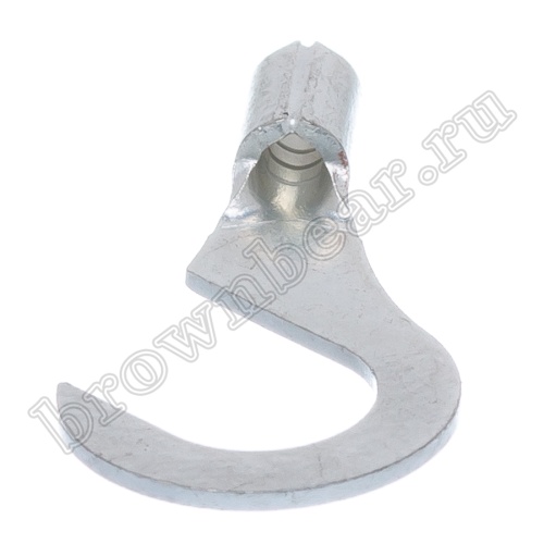 Клемма крюк тип "C" 6.4 мм на провод 0.5 - 1.5 мм², неизолированная, кратно 100шт TC-1.25-6 фото 4