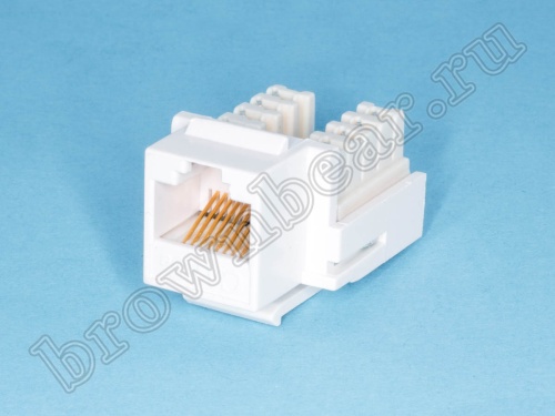 Модуль RJ-45 8P8C кат.5e, Keystone,  универсальный, PCnet 
