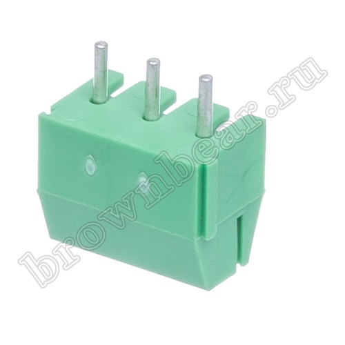 Клеммник винтовой на плату, 3 контакта, 3.5 мм TB-09B фото 8