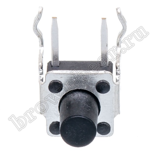 Кнопка тактовая угловая, 6x6 мм мм, h=8, 2 контакта SWT-7-80 фото 5